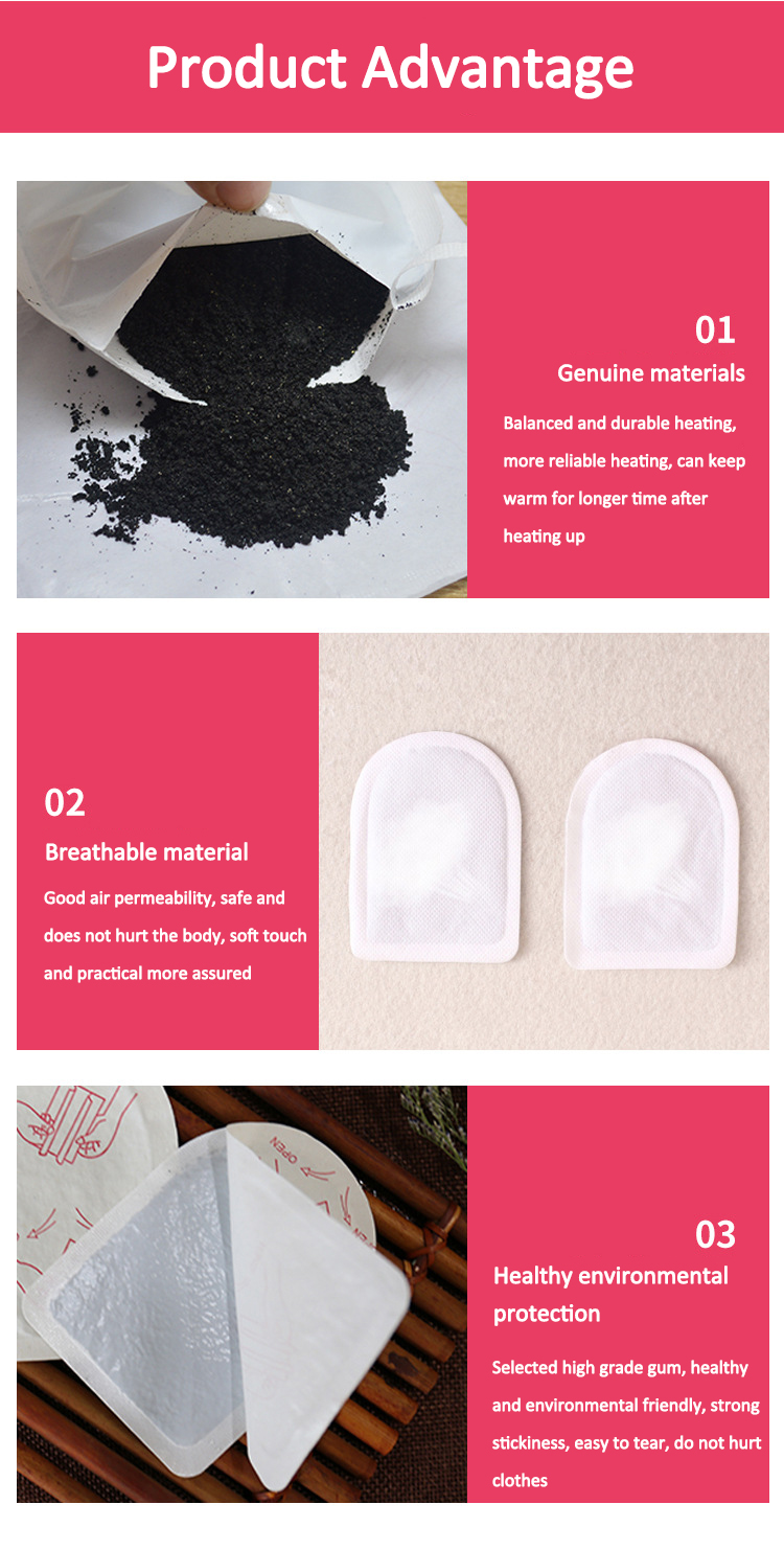 wholesale winter foot warmer self heating foot warming pad foot patch toe warmer