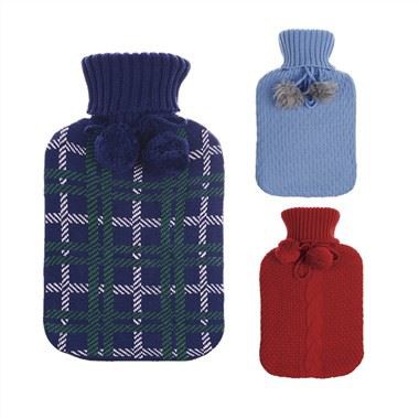 Lúxus prjónað heitt vatn flöskulok