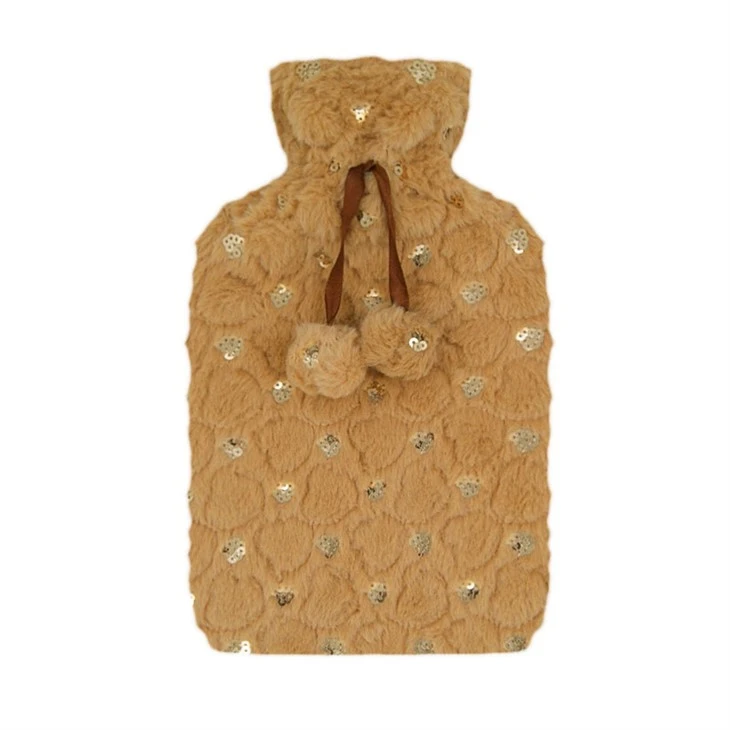 Fluffy Hot Water Bottle 2 Liter For Cramps