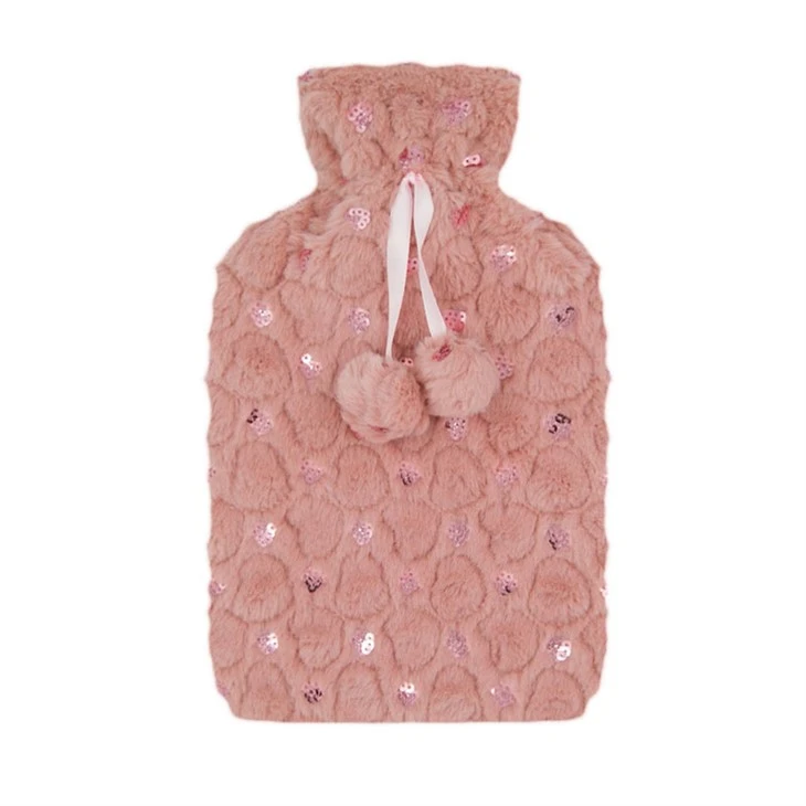 Fluffy Hot Water Bottle 2 Liter For Cramps