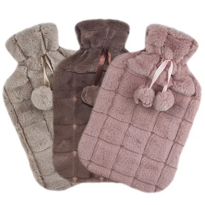Heitt sala heitt vatnsflaska með plush hlíf