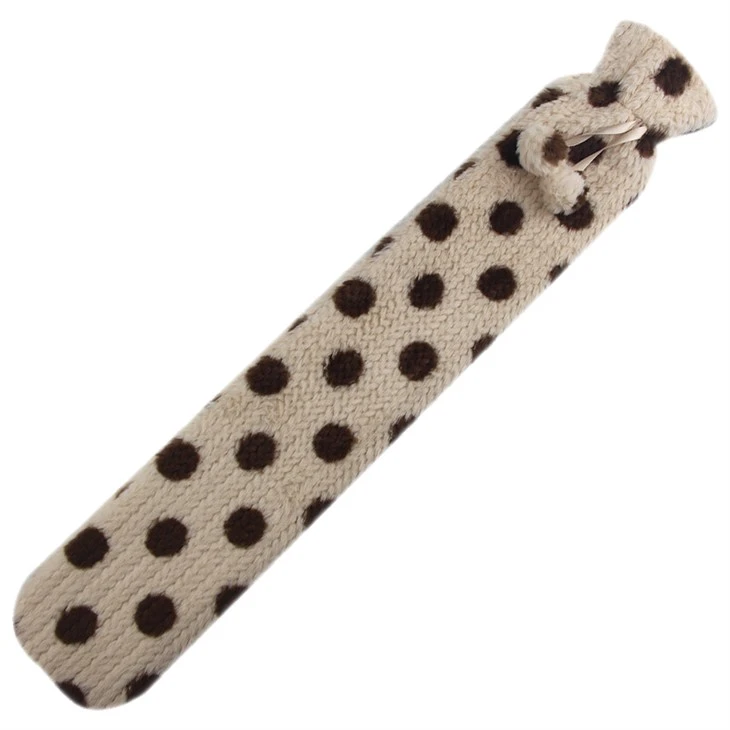 Water-filling Rubber Long Hot Water Bag fur Cover